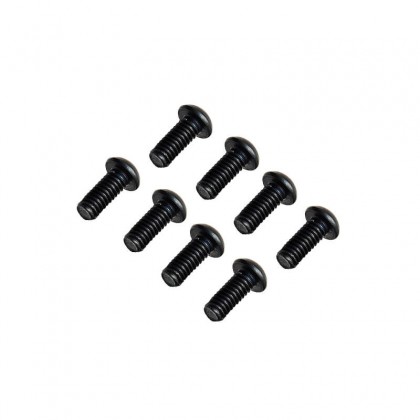 FTX Button Head Hex Screw M2.5 X 6mm (8pc)